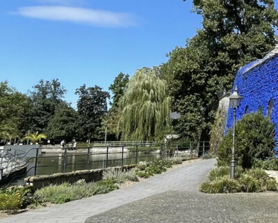 „Blaue Burg“ in Bad Lippspringe – Wasserverschwendung der Umwelt zuliebe
